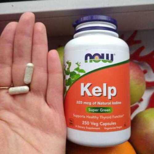 Now Foods Ламинария, Kelp 325 мкг, 250 таблеток