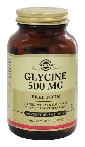 Solgar Глицин 500 мг, 100 капсул