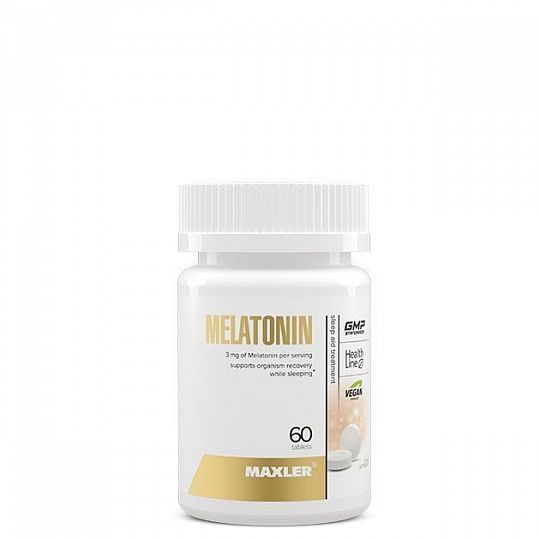 Maxler Мелатонин 3 мг, 60 таблеток