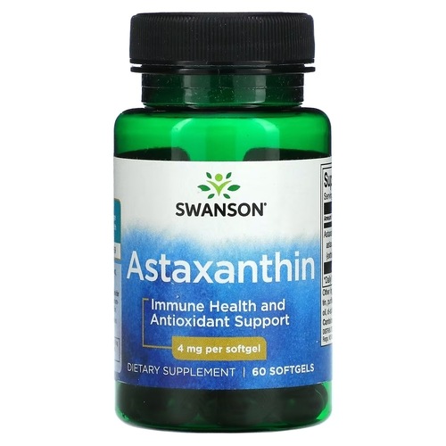 Swanson Астаксантин 4 мг, 60 капсул
