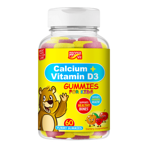 Proper Vit Кальций с витамином Д3 для детей, 60 мармеладных конфет