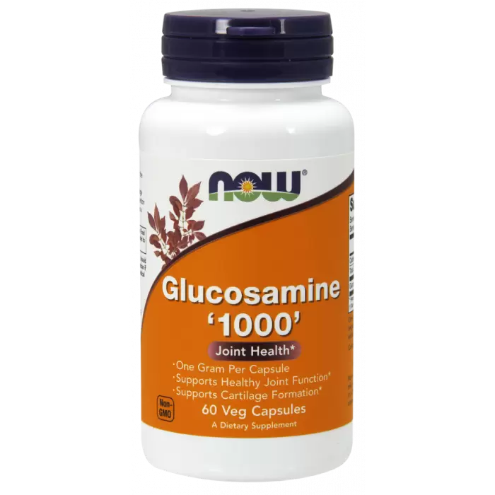 Now Foods Глюкозамин 1000 мг, 60 капсул