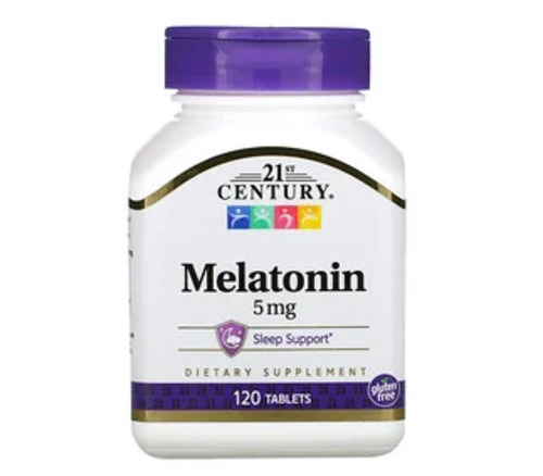 21st Century Мелатонин 5 мг, 120 таблеток