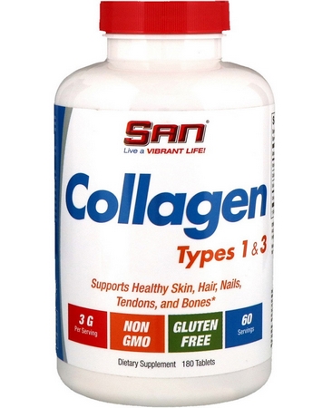 SAN Collagen Types 1 & 3, 180 табл.