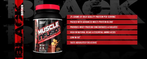 Nutrex Протеин, Muscle Infusion Black Protein, 907 гр