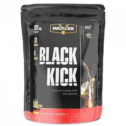 Maxler Изотоник + Кофеин, Black Kick 500 гр Пакет