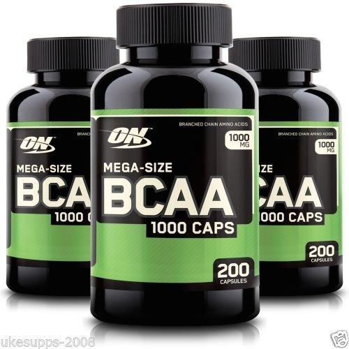 Optimum Nutrition BCAA 1000 Caps, 200 капсул