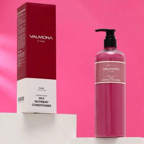  VALMONA Кондиционер для волос ЯГОДЫ, Sugar Velvet Milk Nutrient Conditioner 480 мл