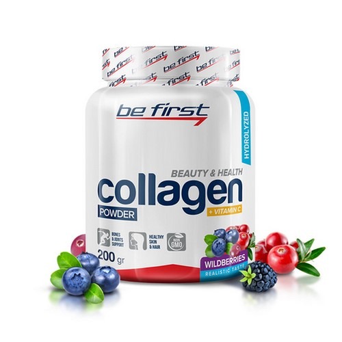 Be First Коллаген + Витамин С,  200 гр