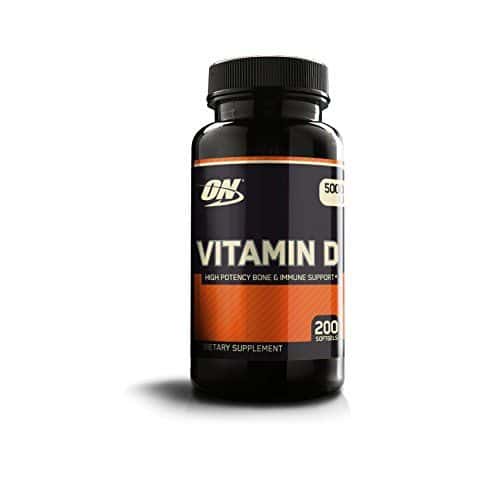 Optimum Nutrition Витамин Д-3 5000 ЕД, 200 капсул
