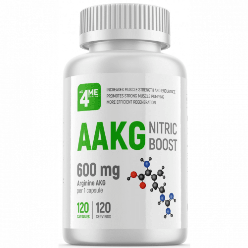 4Me Nutrition L-Аргинин 600 мг, 120 капсул