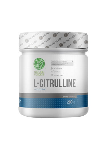 Nature Foods L-Цитруллин малат, 200 гр