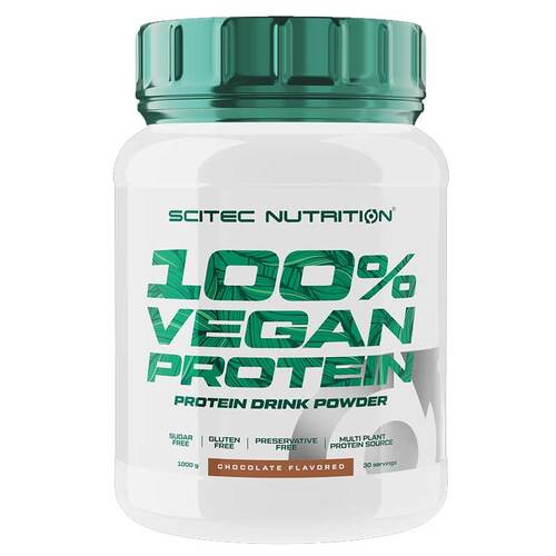 Scitec Nutrition 100% Vegan Protein, Веганский белок 1000 гр