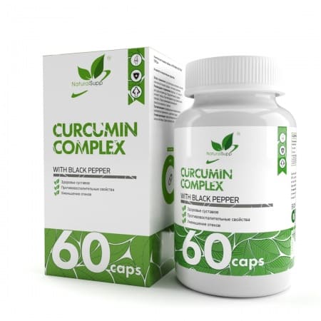 NaturalSupp Куркумин 150 мг, 60 капсул