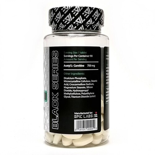 Epic Labs Ацетил L-Карнитин 750 мг, 90 капсул
