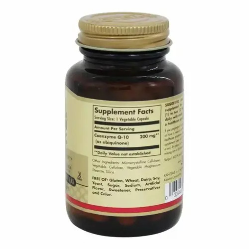 Solgar Коэнзим Q-10 200 мг, 30 капсул