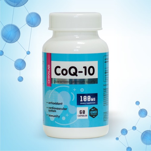 CHIKALAB БАД Коэнзим Q10 100 мг, 60 капсул	