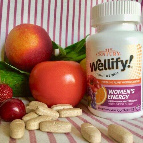 21st Century Мультивитамины и мультиминералы для женщин старше 50 лет, Wellify 65 таблеток