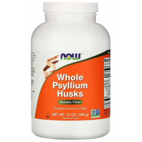 Now Foods Псиллиум, Whole psyllium husks 340 гр