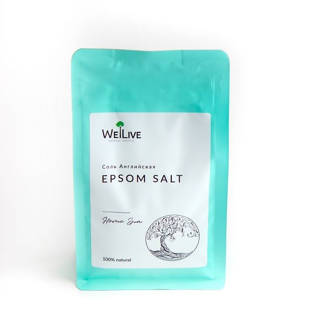 Welive Английская соль для ванн, EPSOM 500 гр