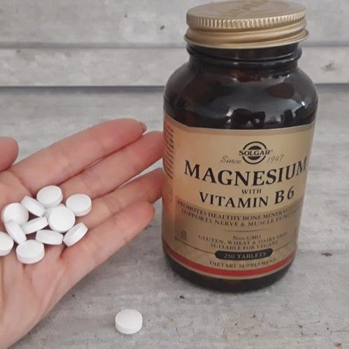 Solgar Магний + Витамин В-6 400 мг, 100 таблеток