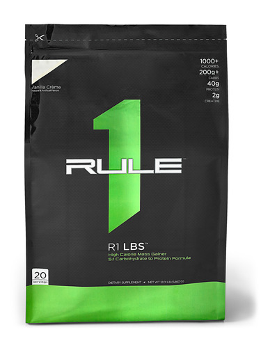 RULE1, Гейнер, Mass Gainer 4,535 гр (10 lbs)