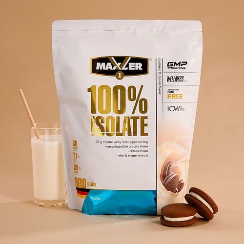 Maxler Протеин Изолят, 100% Isolate 900 гр