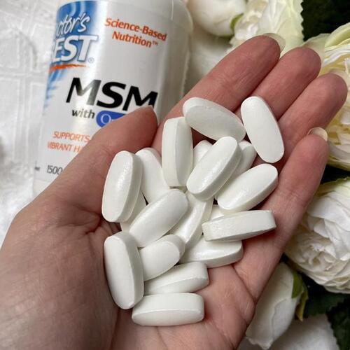 Doctors Best МСМ + OptiMSM 1500 мг, 120 таблеток