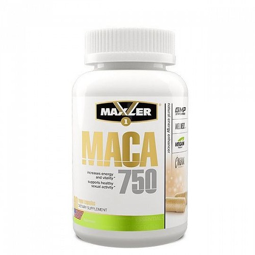 Maxler Мака Перуанская 750 мг, 90 капсул