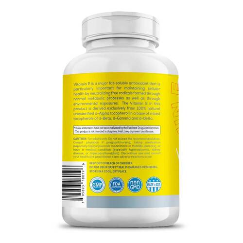 Proper Vit Ultimate Vitamin E, Витамин Е 400 МЕ, 120 капсул