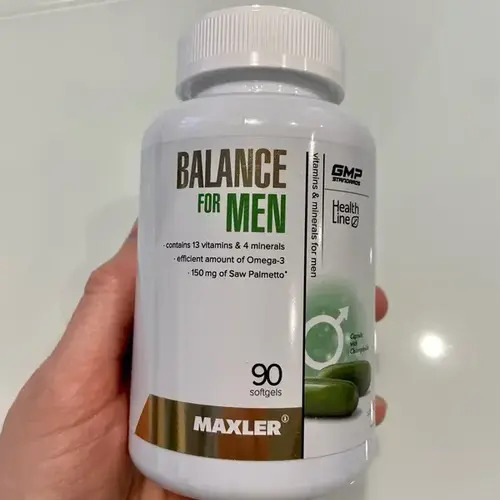 Maxler Мультивитамины для Мужчин, Balance for Men 90 капсул