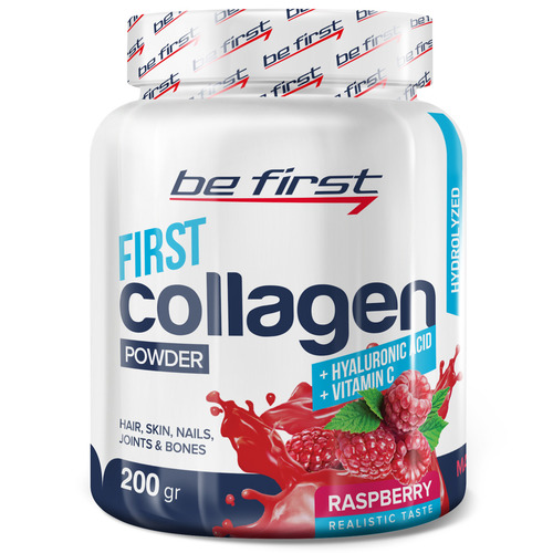 Be First Коллаген + Гиалуроновая кислота + Витамин C, 200 гр
