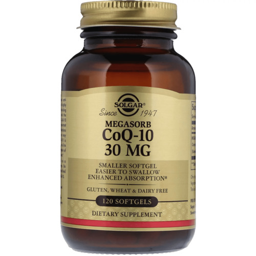 Solgar Коэнзим Q10 30 мг, 120 капсул