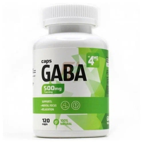 4Me Nutrition Габа 500 мг, 120 капсул 