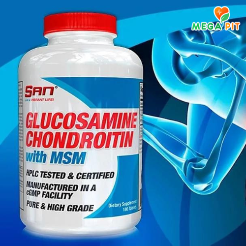 Glucosamine Chondroitin MSM 90 таблеток  → San nutrition ᐈ Купить в Казахстане | Алматы | Астана | Караганда | Megapit.kz