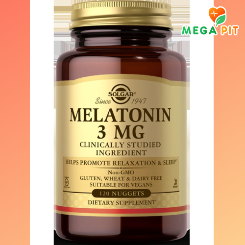 Solgar Мелатонин 3 мг, 60 таблеток