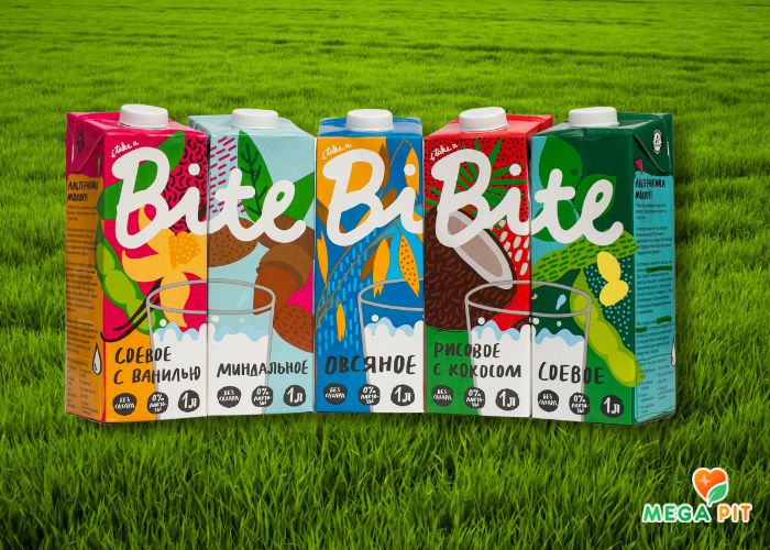 Растительное молоко Bite Купить КАЗАХСТАН ➤ Алматы | Астана | Караганда | Megapit.kz