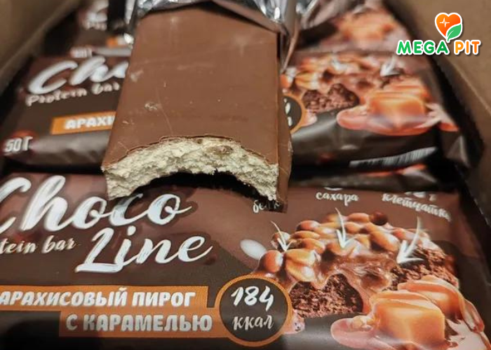 Chocolate Line Батончик протеиновый 50 гр → BootyBAR   ᐈ Купить в Казахстане | Алматы | Астана | Караганда | Megapit.kz