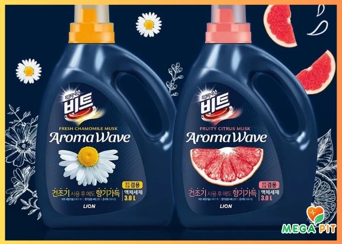 Гель для стирки БЕЛОГО и ЦВЕТНОГО белья "Цитрус" Beat Aromawave  → CJ LION  ᐈ Купить в Казахстане | Алматы | Астана | Караганда | Megapit.kz