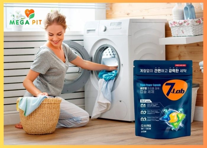 Капсулы для стирки белья 3в1 "Чайное дерево" 7 Lab Triple Power → "CJ LION ᐈ Купить в Казахстане | Алматы | Астана | Караганда | Megapit.kz