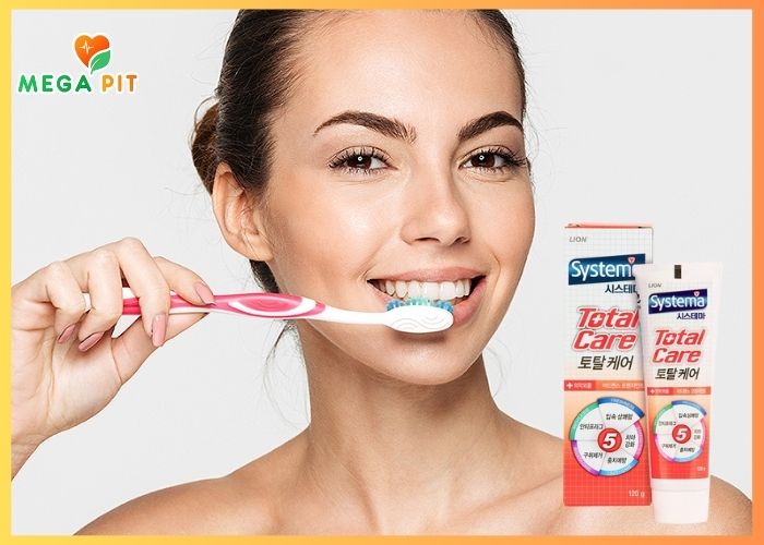 Зубная паста КОМПЛЕКСНЫЙ УХОД, Systema Total Care 120 гр вкус апельсин  → CJ LION  ᐈ Купить в Казахстане | Алматы | Астана | Караганда | Megapit.kz