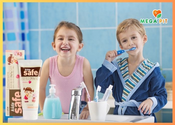  Детская зубная паста "Клубника" от 3 до 12 лет, Kids Safe Toothpaste   → CJ LION  ᐈ Купить в Казахстане | Алматы | Астана | Караганда | Megapit.kz