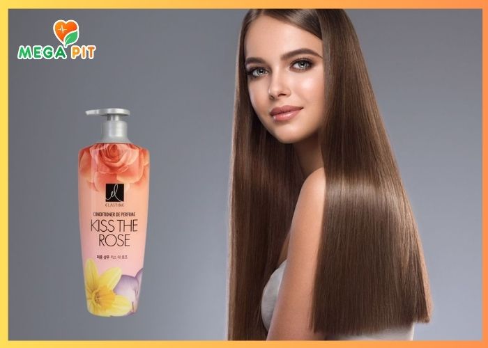 Кондиционер Парфюмированный для Всех Типов Волос, Kiss the rose Conditioner  → "Elastine"  ᐈ Купить в Казахстане | Алматы | Астана | Караганда | Megapit.kz