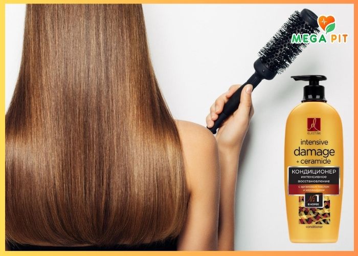 Кондиционер для Поврежденных Волос с Аргановым Маслом, Damage Care Conditioner   → "Elastine"  ᐈ Купить в Казахстане | Алматы | Астана | Караганда | Megapit.kz