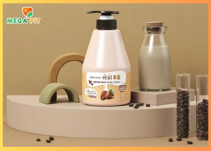 Kwailnara Coffee Milk Body Lotion,  Лосьон для тела с кофейным молоком   → Welcos  ᐈ Купить в Казахстане | Алматы | Астана | Караганда | Megapit.kz