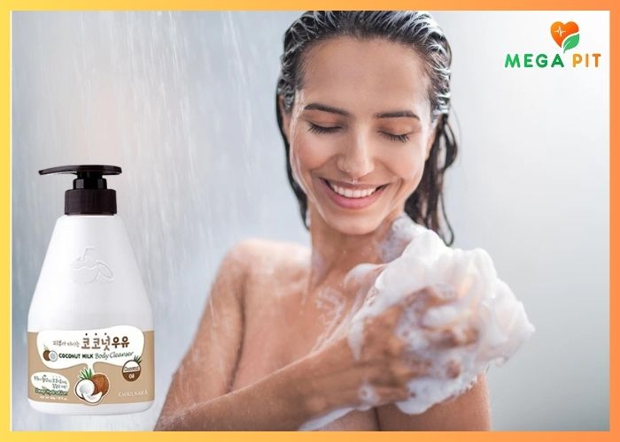 Kwailnara Coconut Milk Body Cleanser,Гель для душа с кокосовым молочком  → Welcos  ᐈ Купить в Казахстане | Алматы | Астана | Караганда | Megapit.kz