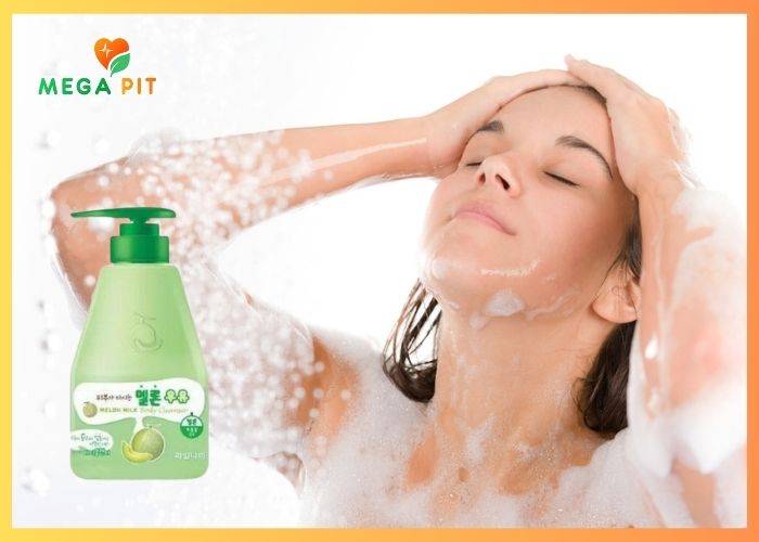 Kwailnara Melon Milk Body Cleanser, Гель для душа с дынным молоком → Welcos  ᐈ Купить в Казахстане | Алматы | Астана | Караганда | Megapit.kz