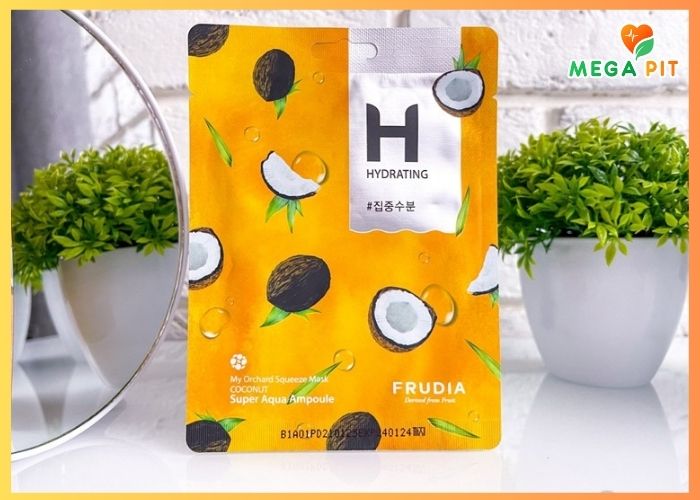 Маска тканевая Увлажняющая с кокосом, My Orchard Squeeze Mask 20ml Coconut   → FRUDIA ᐈ Купить в Казахстане | Алматы | Астана | Караганда | Megapit.kz
