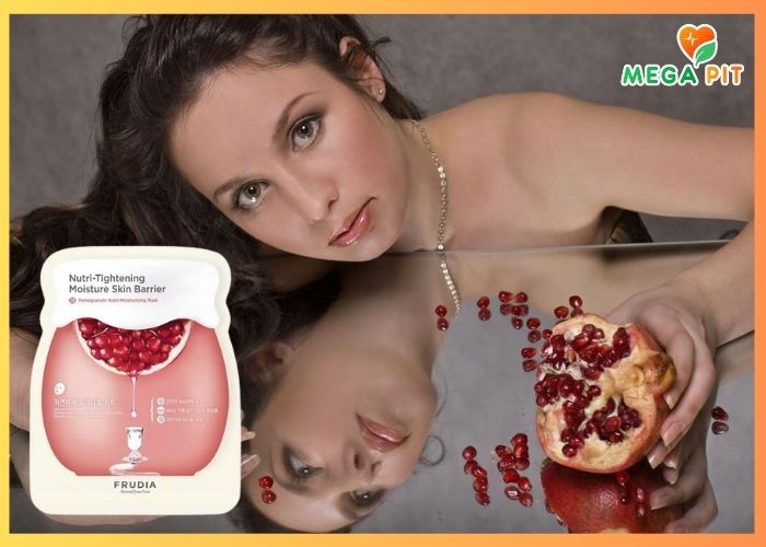Питательная маска для лица с гранатом Сила Упругости, Pomegranate Nutri-Moisturizing Mask   → FRUDIA ᐈ Купить в Казахстане | Алматы | Астана | Караганда | Megapit.kz