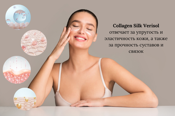 Коллаген, Collagen Silk Verisol → Energybody Systems   ᐈ Купить в Казахстане | Алматы | Астана | Караганда | Megapit.kz